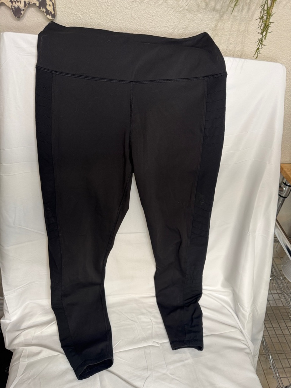 Spyder Black Athletic High-Waist Leggings